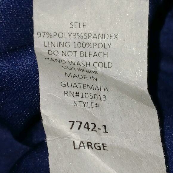 Altar'd State Blue Floral Halter Neck Lace Up Keyhole Fit & Flare Dress Large - Picture 6 of 8